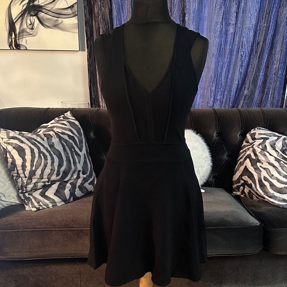 Milly Elegant Black Sleeveless Dress